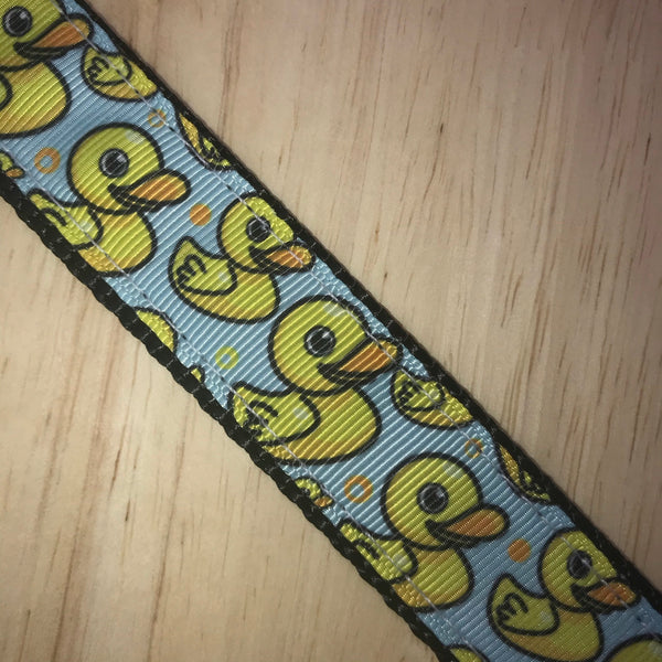 1" Rubber Duckies Leash
