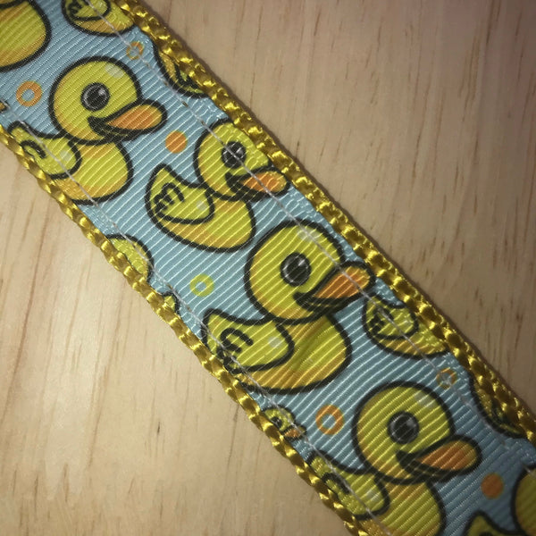 1" Rubber Duckies Leash