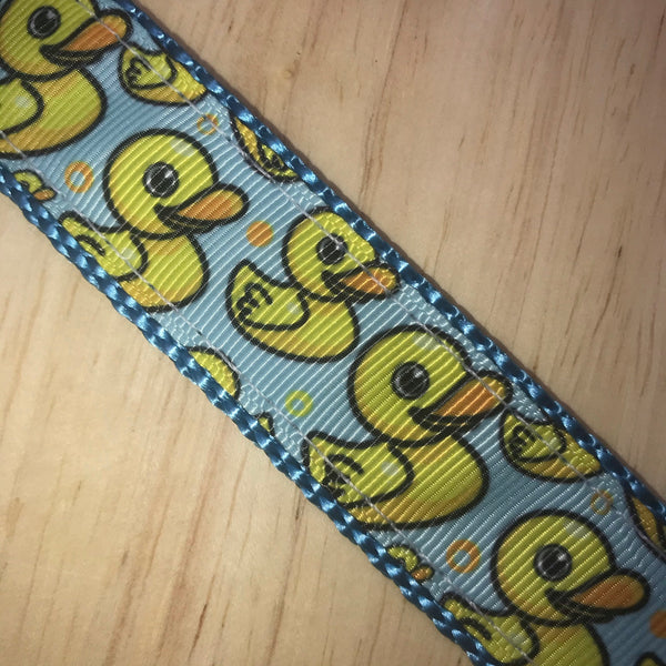 1" Rubber Duckies Leash
