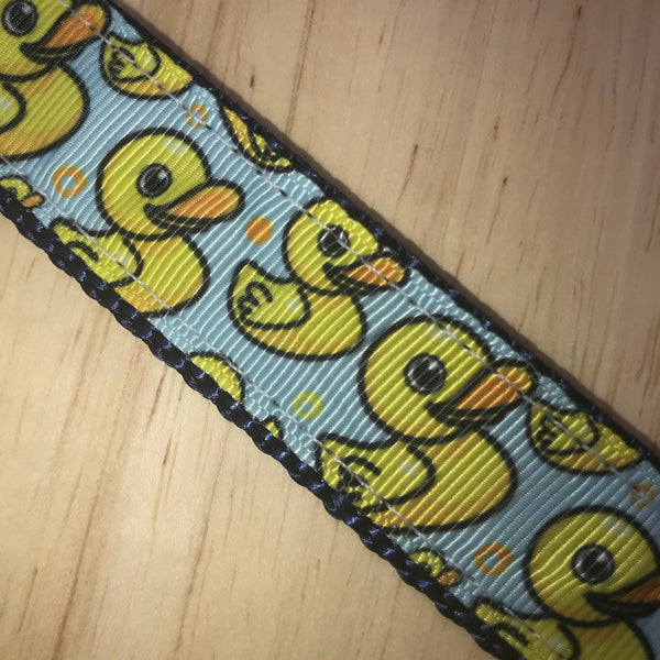1" Rubber Duckies Leash