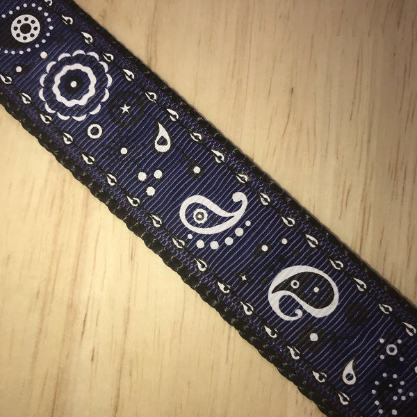 1" Blue Bandana Leash