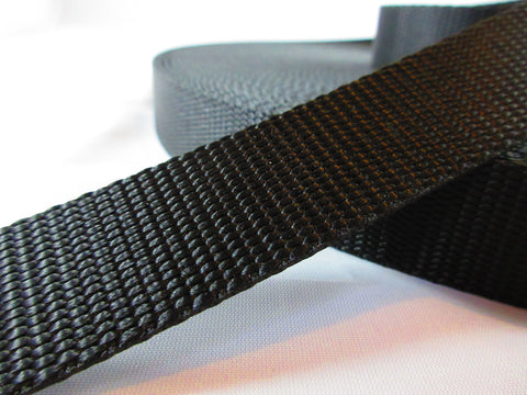 3/4" Black Nylon Collar - Penny and Hoover's Pig Pen