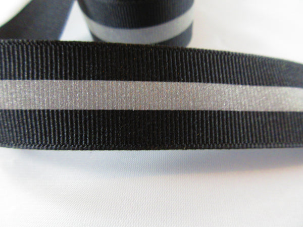 3/4" Black Reflective Leash - Penny and Hoover's Pig Pen