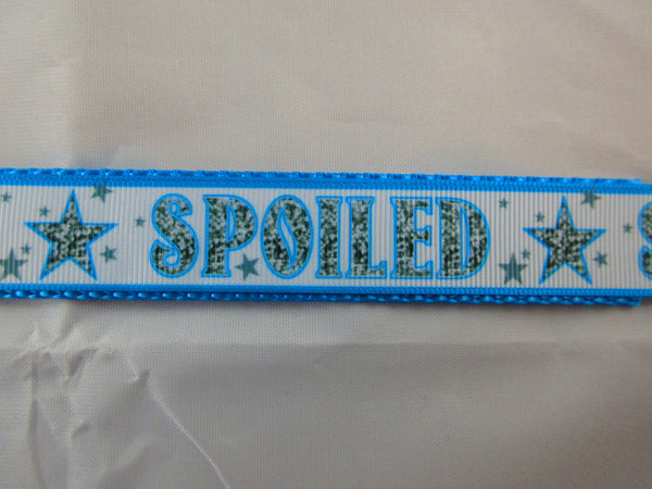 1" Blue Spoiled Pig Harness - Penny and Hoover's Pig Pen