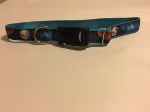 1" Galactic Neighbors Dog Collar - Penny and Hoover's Pig Pen