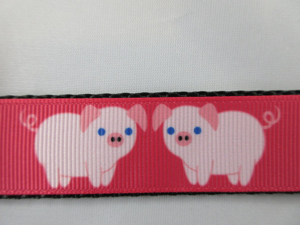 1" Pink Pigs Pig Harness - Penny and Hoover's Pig Pen