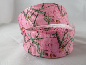 1" Pink Real Tree Camo Leash - Penny and Hoover's Pig Pen