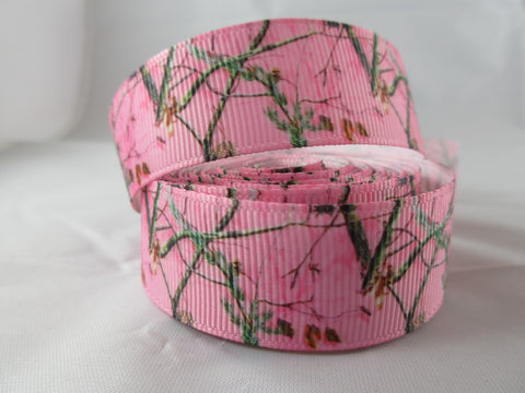 1" Pink Real Tree Camo Dog Collar - Penny and Hoover's Pig Pen