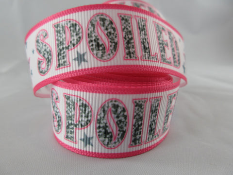 3/4" Pink Spoiled Dog Collar - Penny and Hoover's Pig Pen