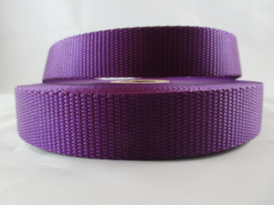 1" Purple Nylon Leash - Penny and Hoover's Pig Pen