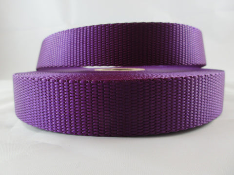 3/4" Purple Nylon Leash - Penny and Hoover's Pig Pen