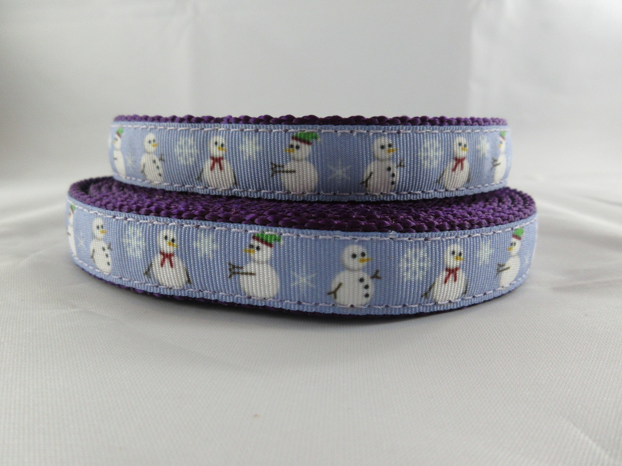 3/4" Snowman Dog Collar - Penny and Hoover's Pig Pen